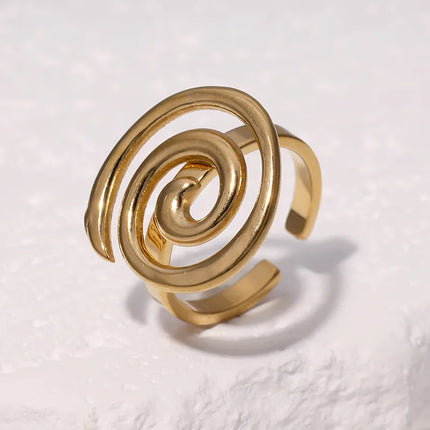 ANILLO ESPIRAL GOLD
