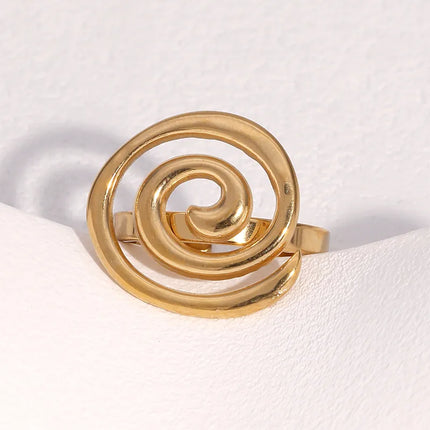 ANILLO ESPIRAL GOLD