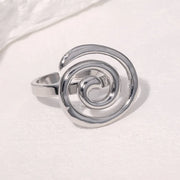 ANILLO ESPIRAL SILVER