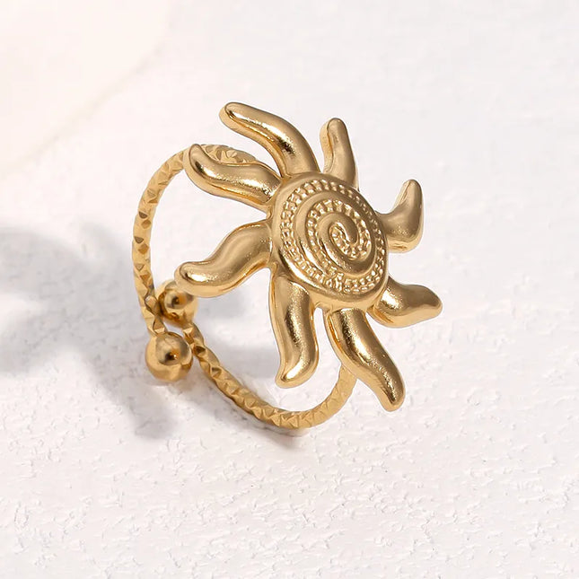 ANILLO SOL VINTAGE GOLD