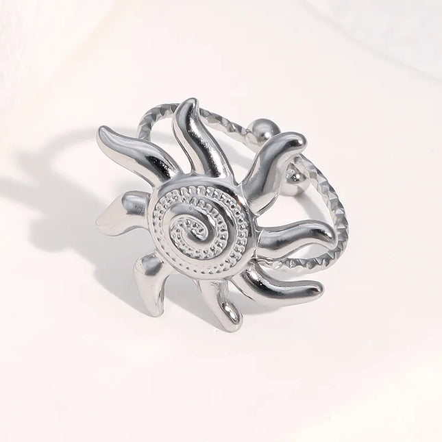 ANILLO SOL VINTAGE SILVER