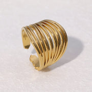 ANILLO PUMPED GOLD