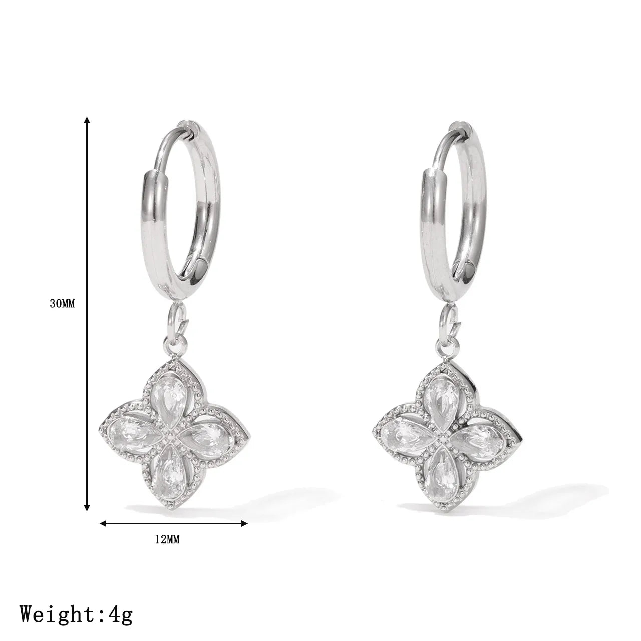 AROS HOOPS ESTRELLA PREMIUM SILVER