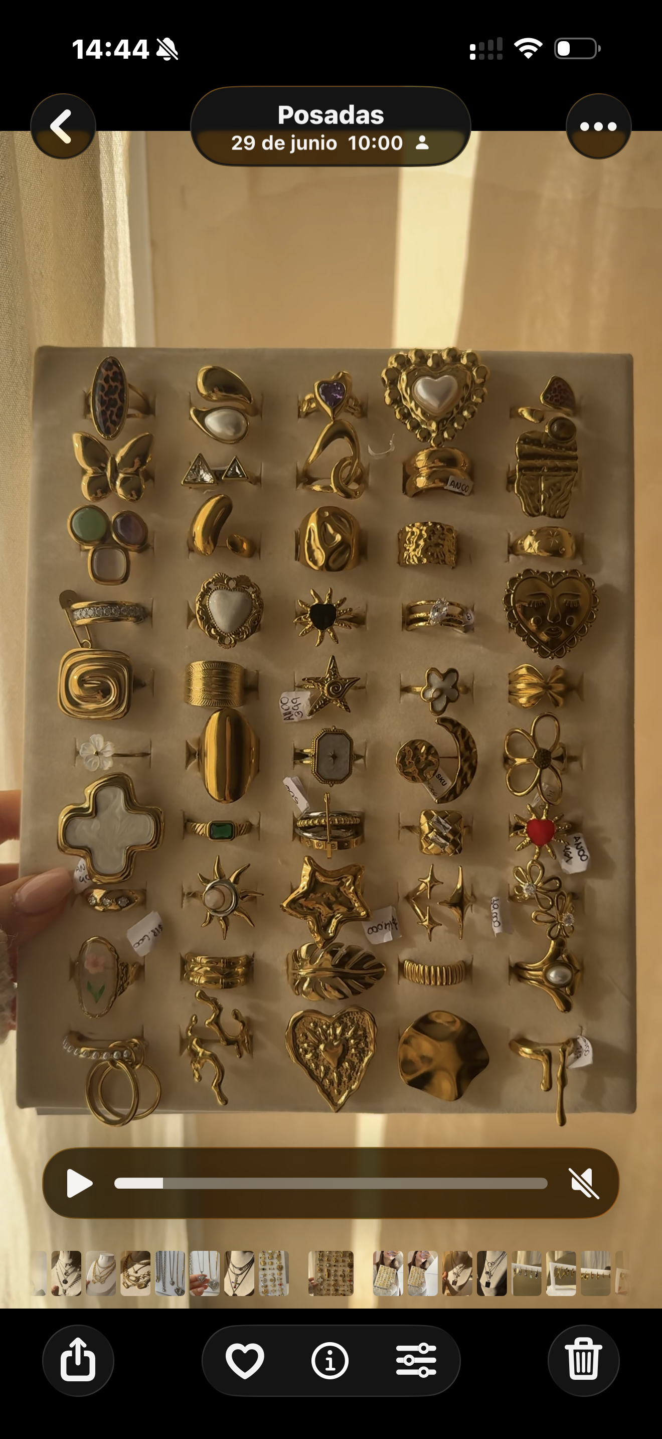 ANILLOS DORADOS