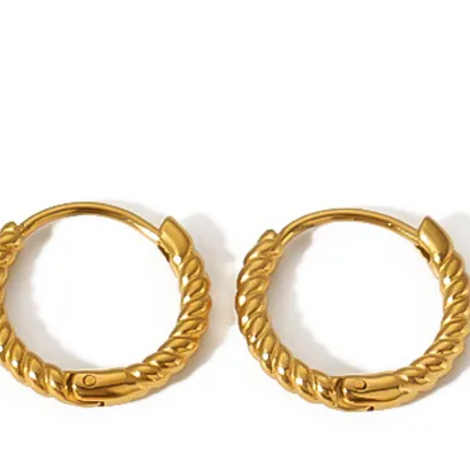 AROS HOOPS TORNEADOS GOLD