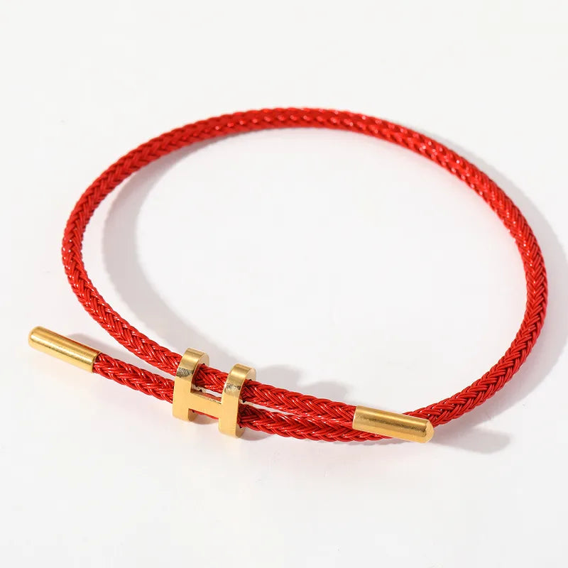 PULSERA TENNIS HERMES GOLD