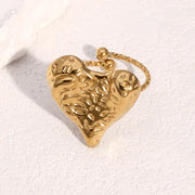 ANILLO CORAZON MUPPED GOLD