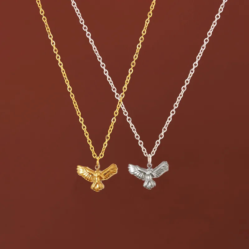 COLLAR BIRD SILVER