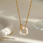 COLLAR CIRCLE PEARL