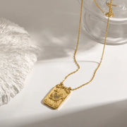 COLLAR THE LOVERS GOLD