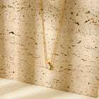 COLLAR DROP CUBIC GOLD PREMIUM
