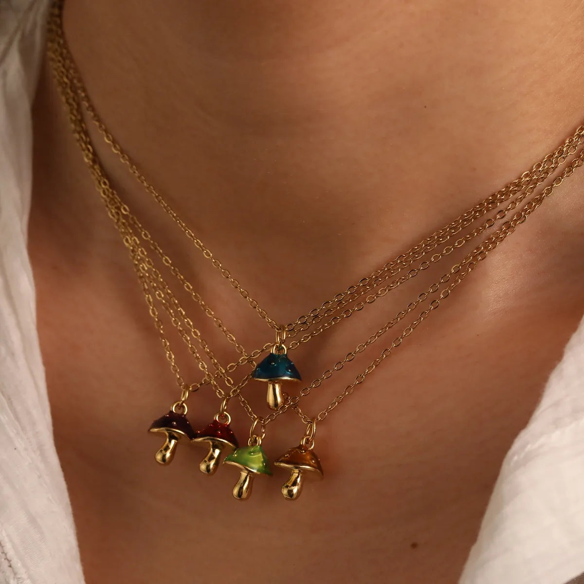 COLLAR MUSHROOM GREEN