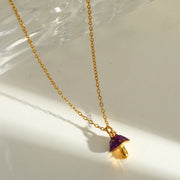 COLLAR MUSHROOM PURPLE