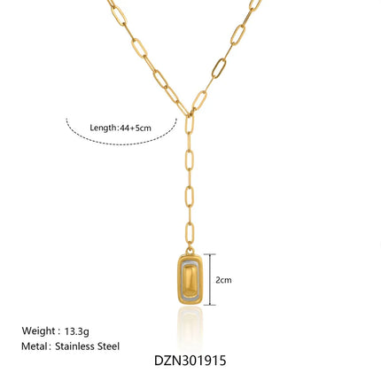 COLLAR CORBATERO LUXOR GOLD