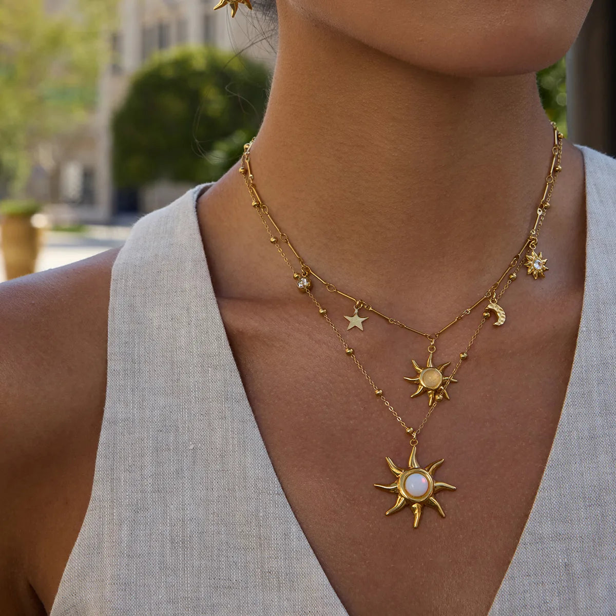 COLLAR SOL SATELITAL