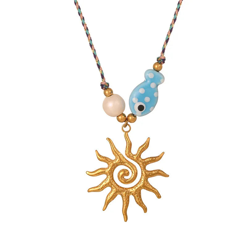 COLLAR BLUE FISH