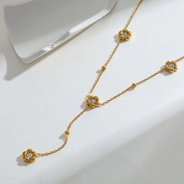 COLLAR CORBATERO FLOR