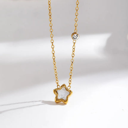 COLLAR ESTRELLA PERLADA