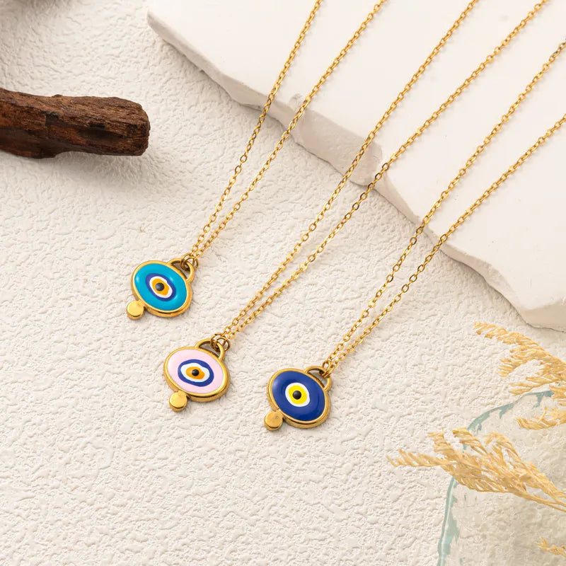 COLLAR TURKISH EYE SKY BLUE