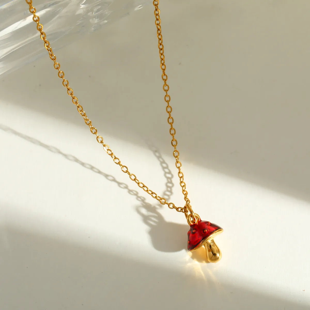 COLLAR MUSHROOM RED