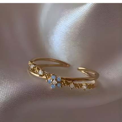 ANILLO BLUE FLORCI