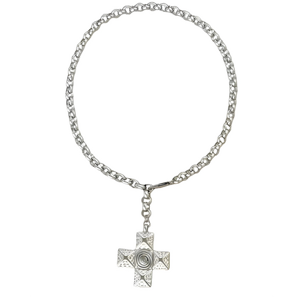 COLLAR TIKI SILVER