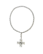 COLLAR TIKI SILVER