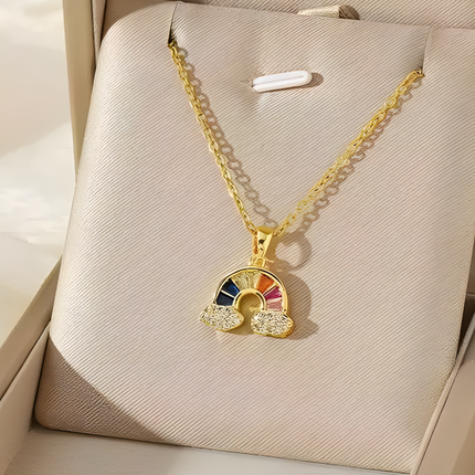 COLLAR ARCOIRIS GOLD