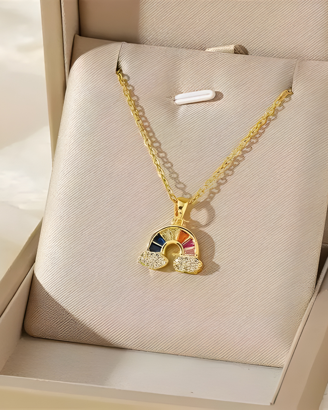COLLAR ARCOIRIS GOLD