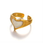 ANILLO HEART NACAR GOLD