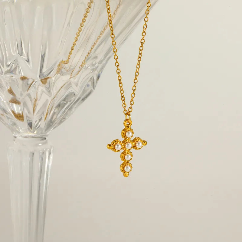 COLLAR COQUETTE CROSS