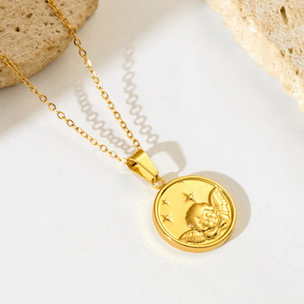 COLLAR MEDALLA ANGELITO MAGICO