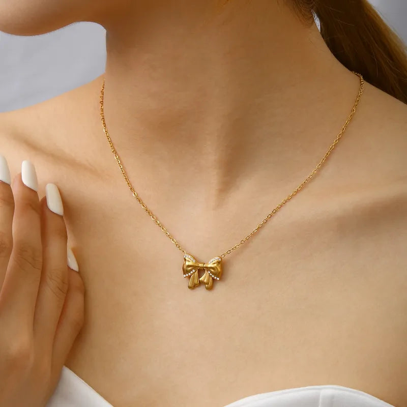 COLLAR SWEET SHINY COQUETTE GOLD