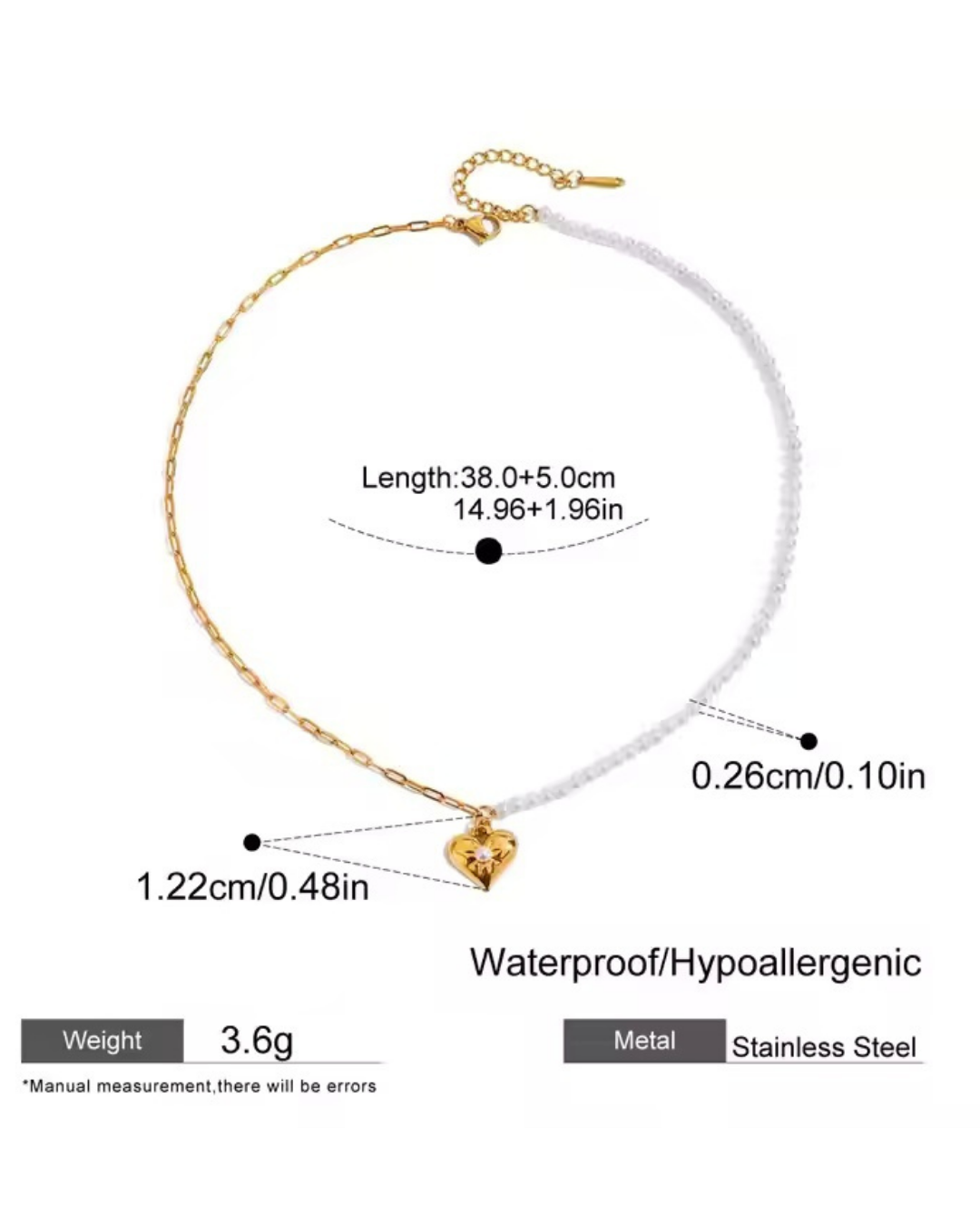 COLLAR PEARLY LOVE DESTINITY