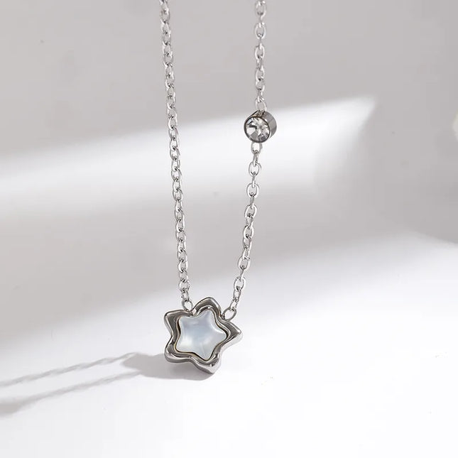 COLLAR ESTRELLA PERLADA