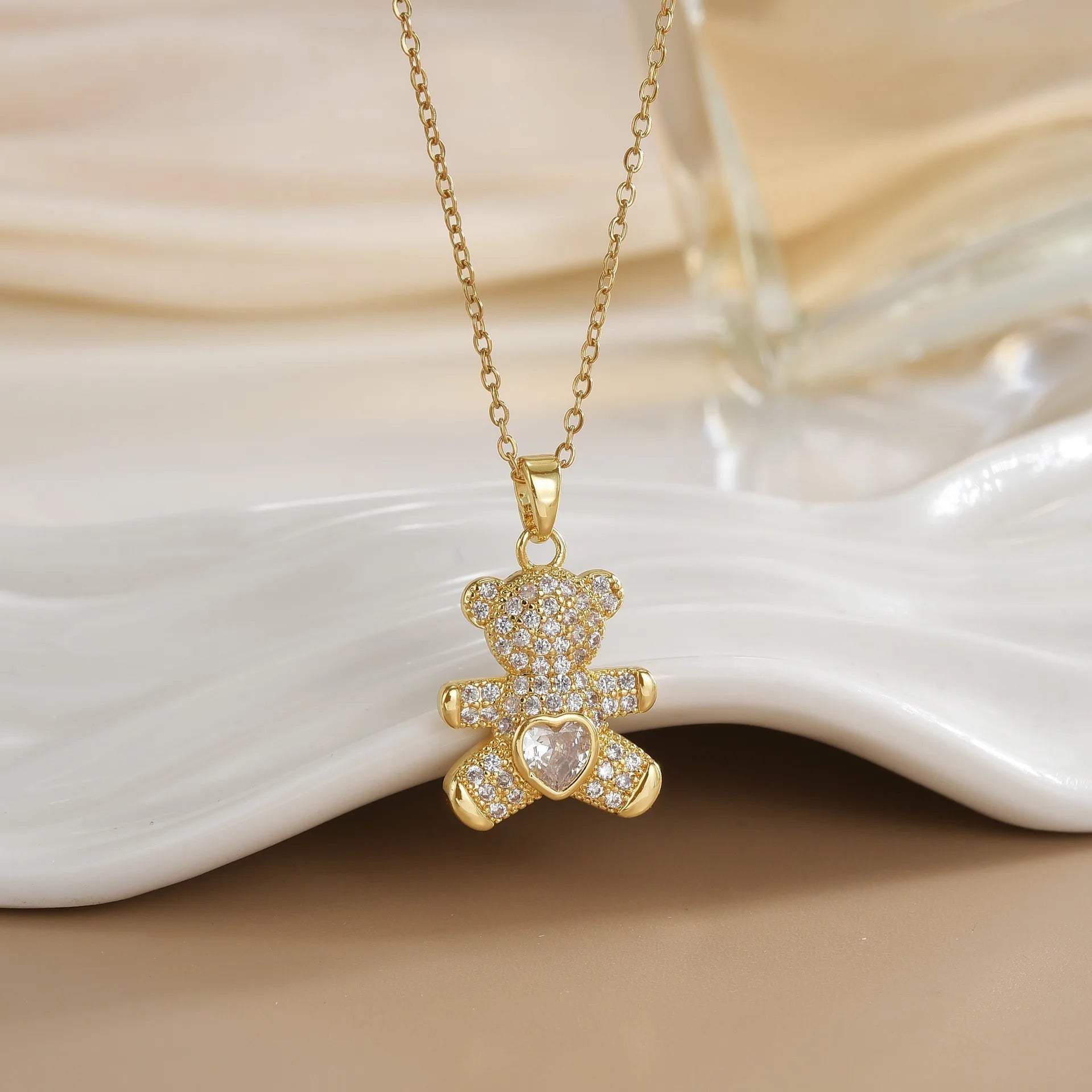 COLLAR TEDDY BEAR
