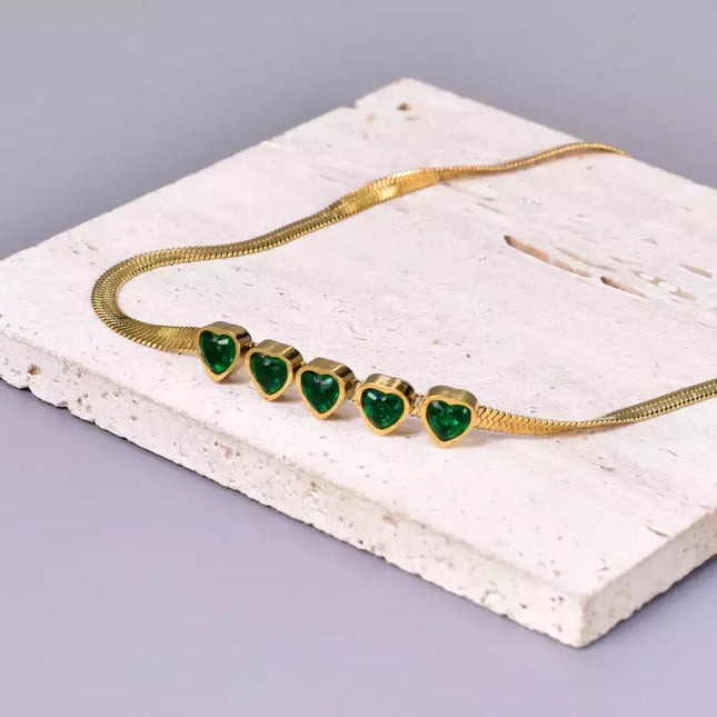 COLLAR VENUS LOVER GREEN