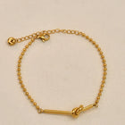 PULSERA NUDO GOLD