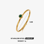 ANILLO PUNTO VERDE