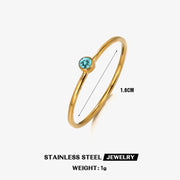 ANILLO PUNTO CELESTE
