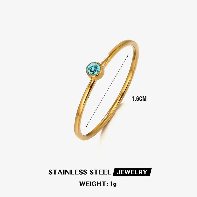 ANILLO PUNTO CELESTE