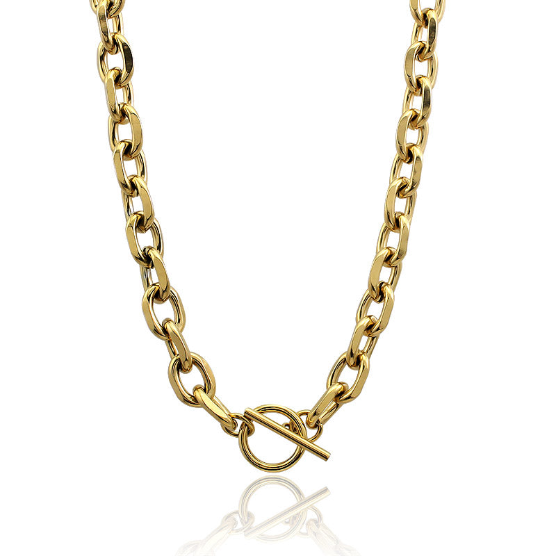 COLLAR ULTRA BOLD CHAIN GOLD