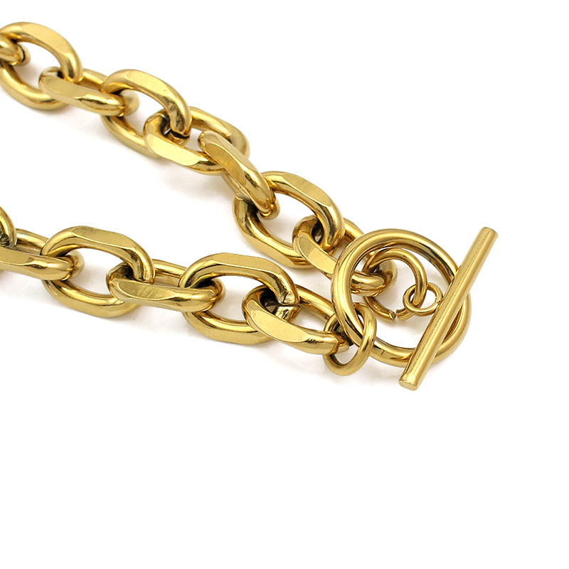 COLLAR ULTRA BOLD CHAIN GOLD