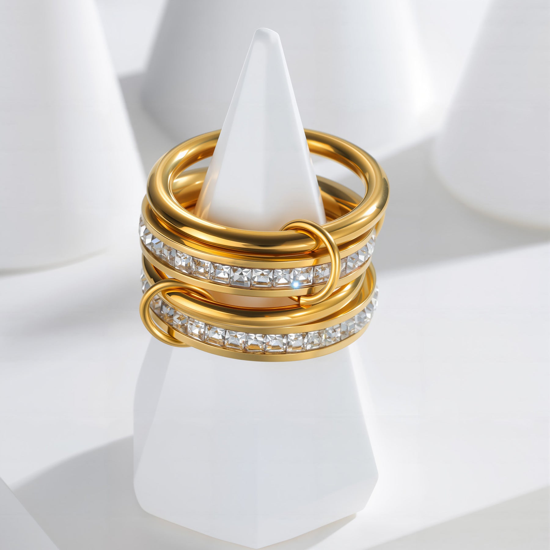 ANILLO BOWIE GOLD