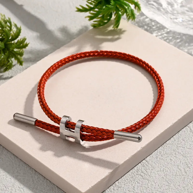 PULSERA TENNIS HERMES SILVER