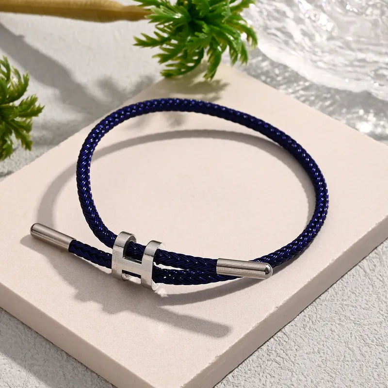PULSERA TENNIS HERMES SILVER