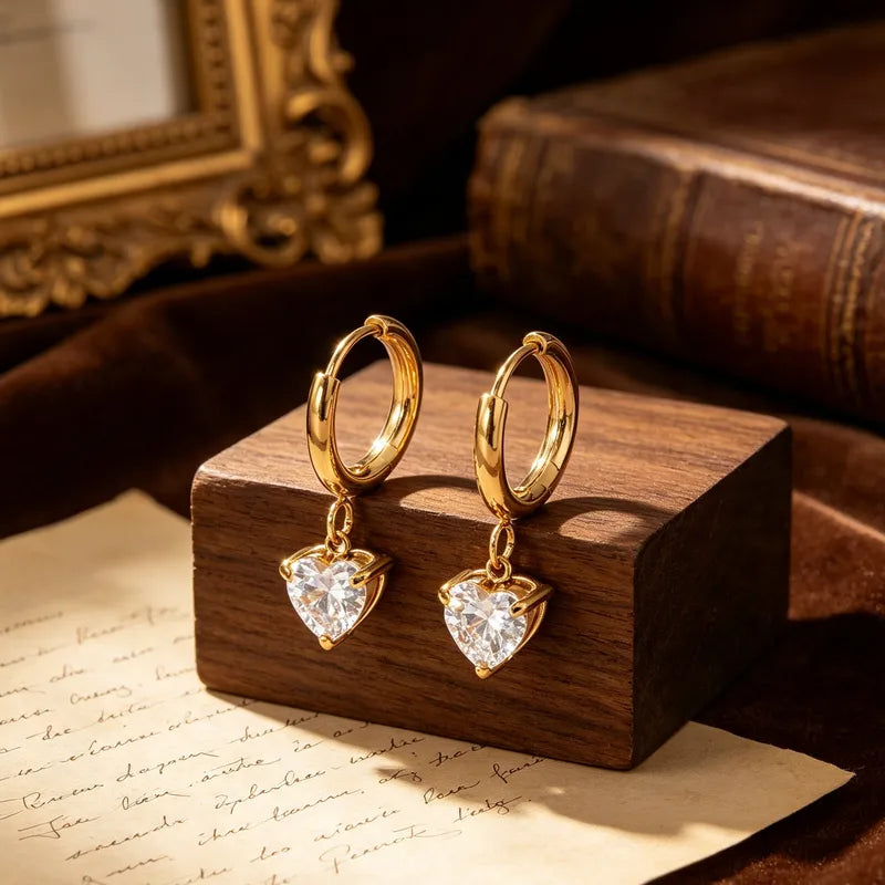 AROS HOOPS CORAZON CUBIC