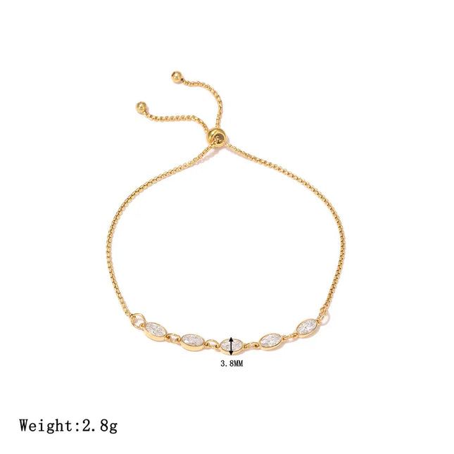 PULSERA TRIPLE OVALO