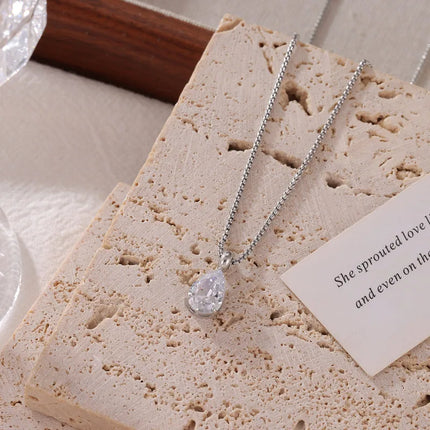 COLLAR PREMIUM DROP SILVER