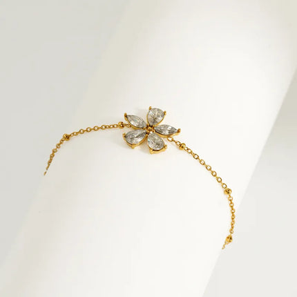 PULSERA FLORCITA CUBIC